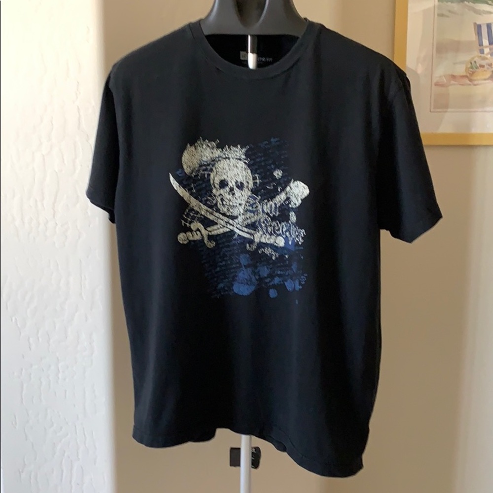 GAP Athletic Fit Sin Reeper Scull T-Shirt Size L